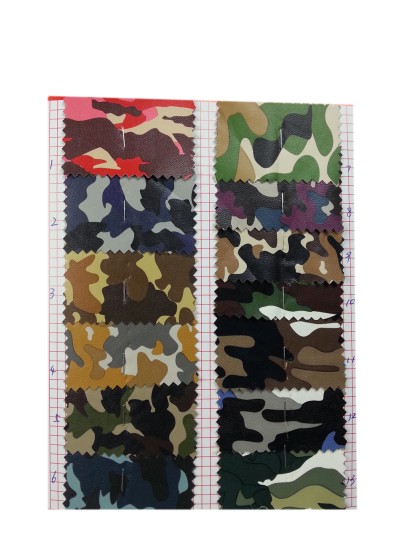 DG-BNAA  A1352  迷彩 PU皮   街市 圍裙 適用 側面照